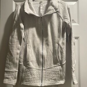 Gray Zip Up Sweatshirt
